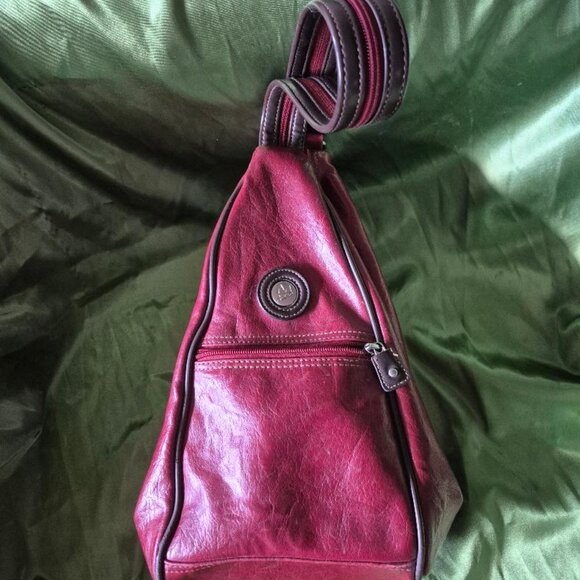 Knapsack leather type purse - Picture 3 of 3